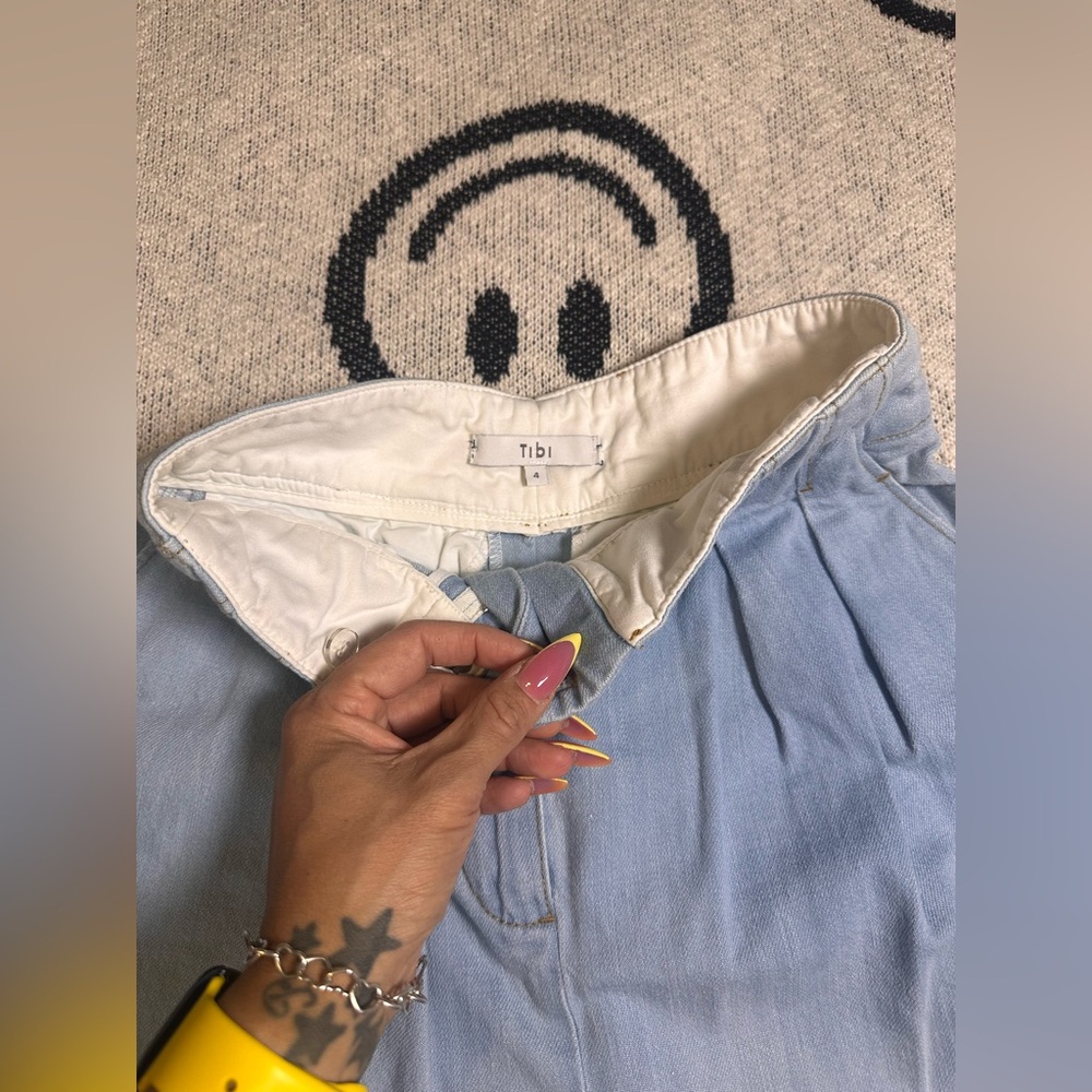 Tibi Light Blue Women's Jeans